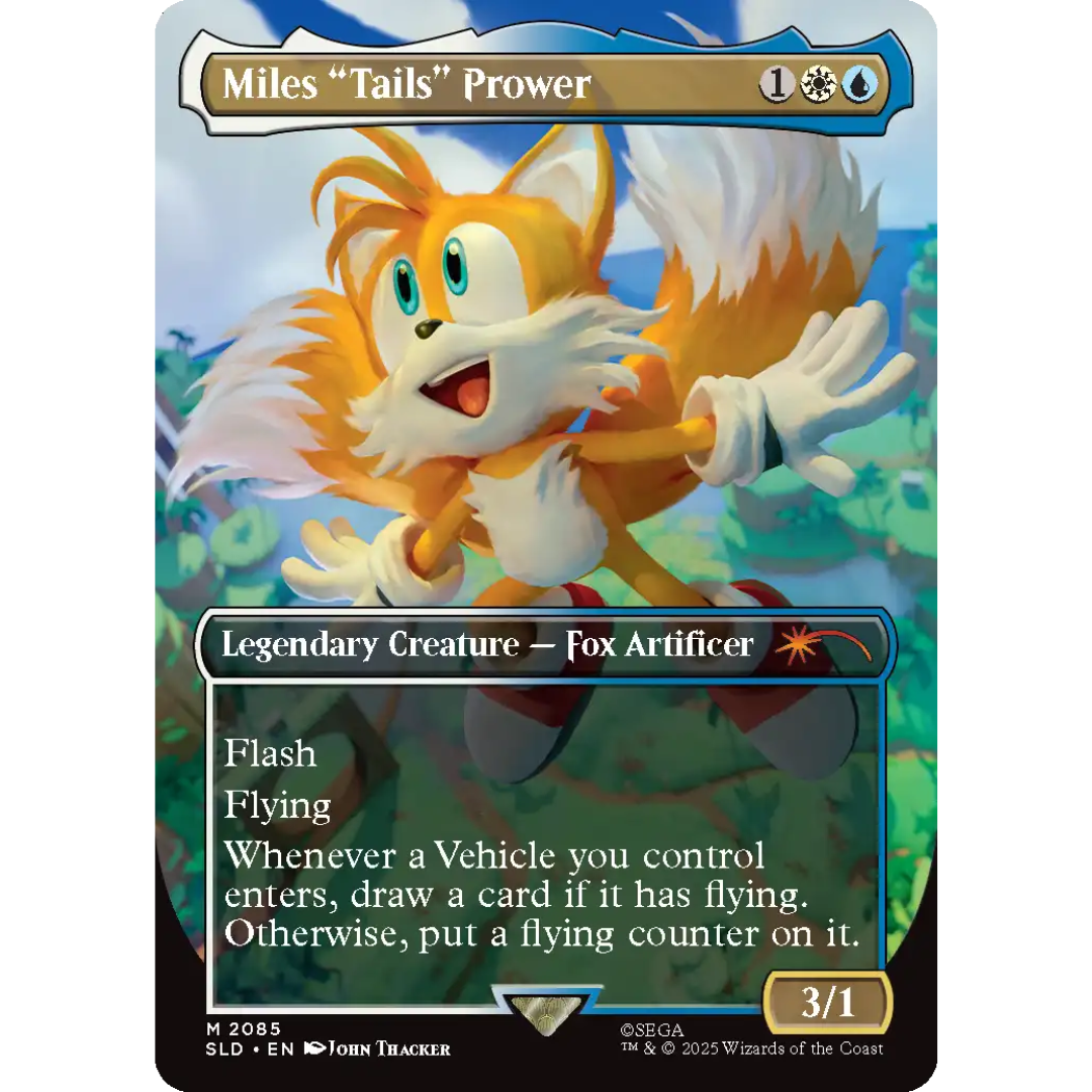 Sonic - Friends & Foes Secret Lair - Non-Foil - Magic The Gathering