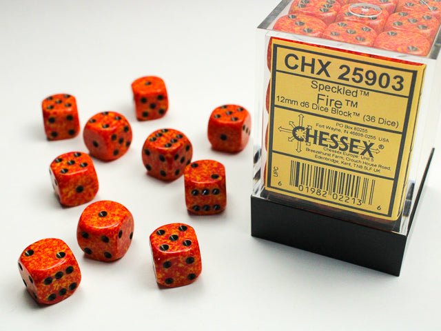 Chessex - 12mm d6 36-Die Set