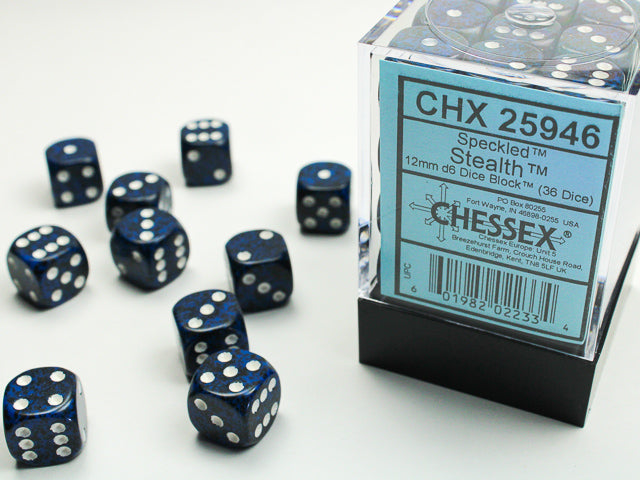 Chessex - 12mm d6 36-Die Set