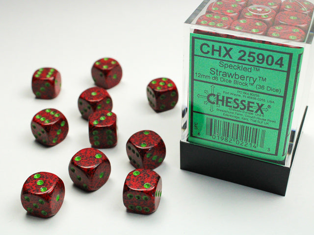 Chessex - 12mm d6 36-Die Set