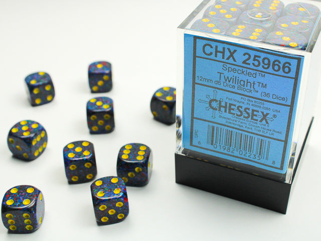 Chessex - 12mm d6 36-Die Set