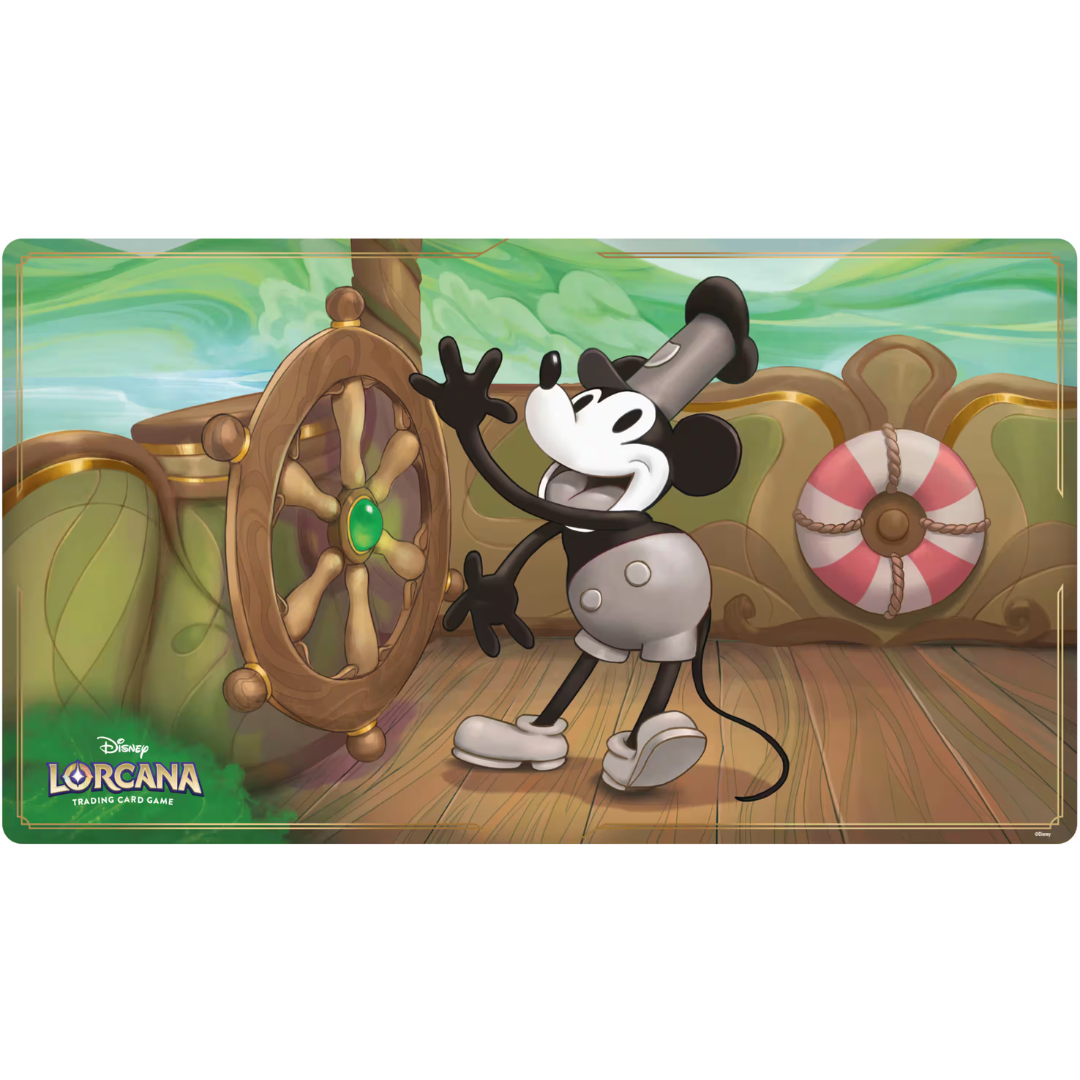 Steamboat Willie Playmat - The First Chapter - Lorcana