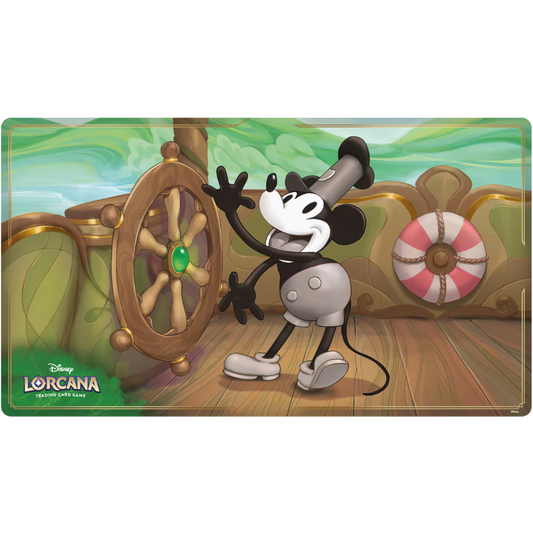 Steamboat Willie Playmat - The First Chapter - Lorcana