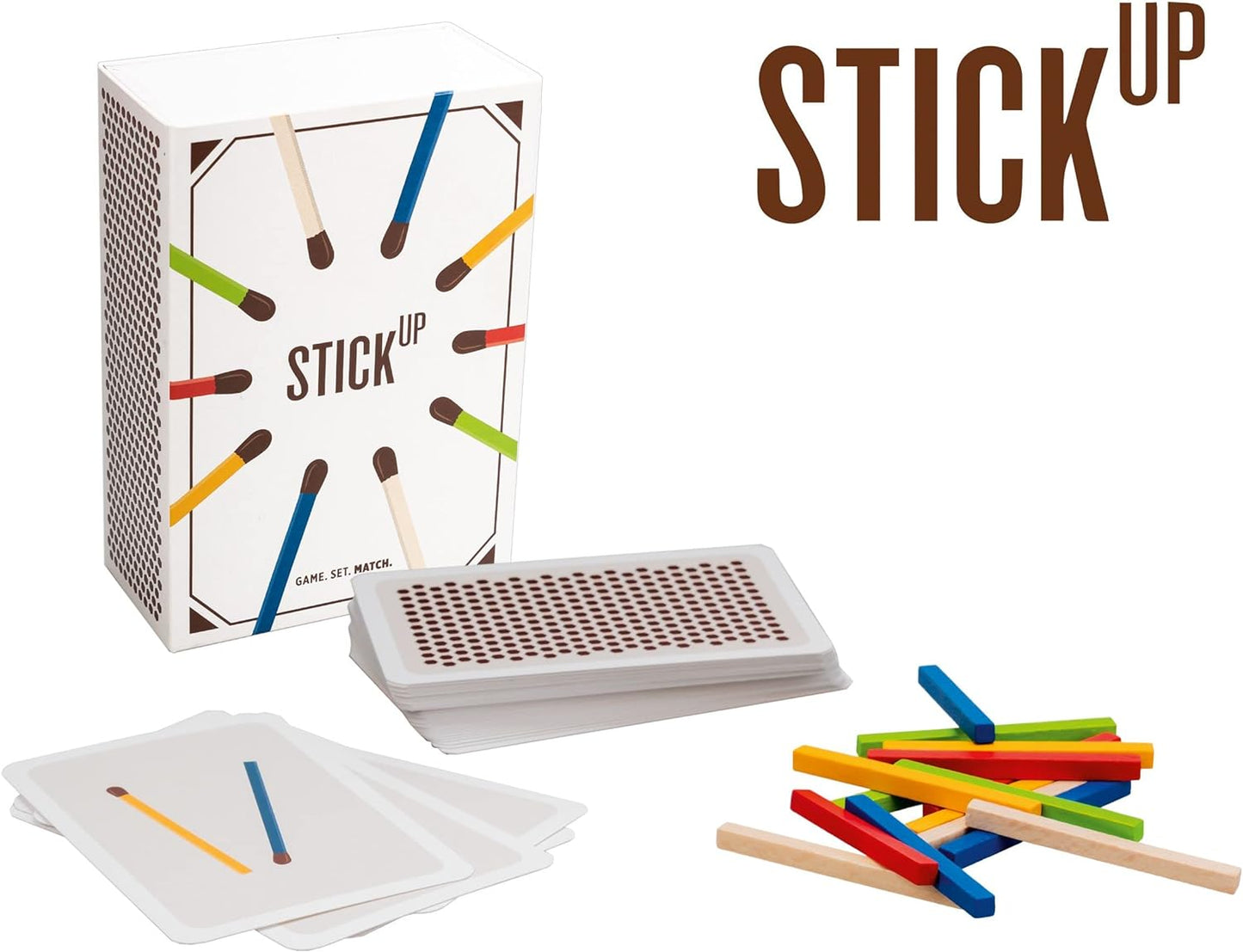 Stickup Party Game - Fast-Paced Action Dexterity Card Game