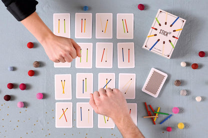 Stickup Party Game - Fast-Paced Action Dexterity Card Game