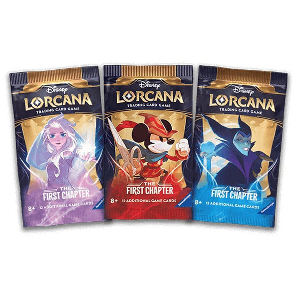 Disney Lorcana - The First Chapter - Booster Pack Upper Crust Games Disney Lorcana - The First Chapter - Booster Pack Upper Crust Games