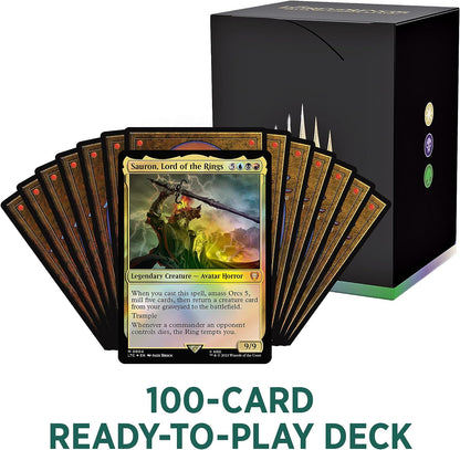 Sauron, Lord of the Rings - Tales of Middle Earth - The Lord of the Rings - Commander Deck - Magic The Gathering