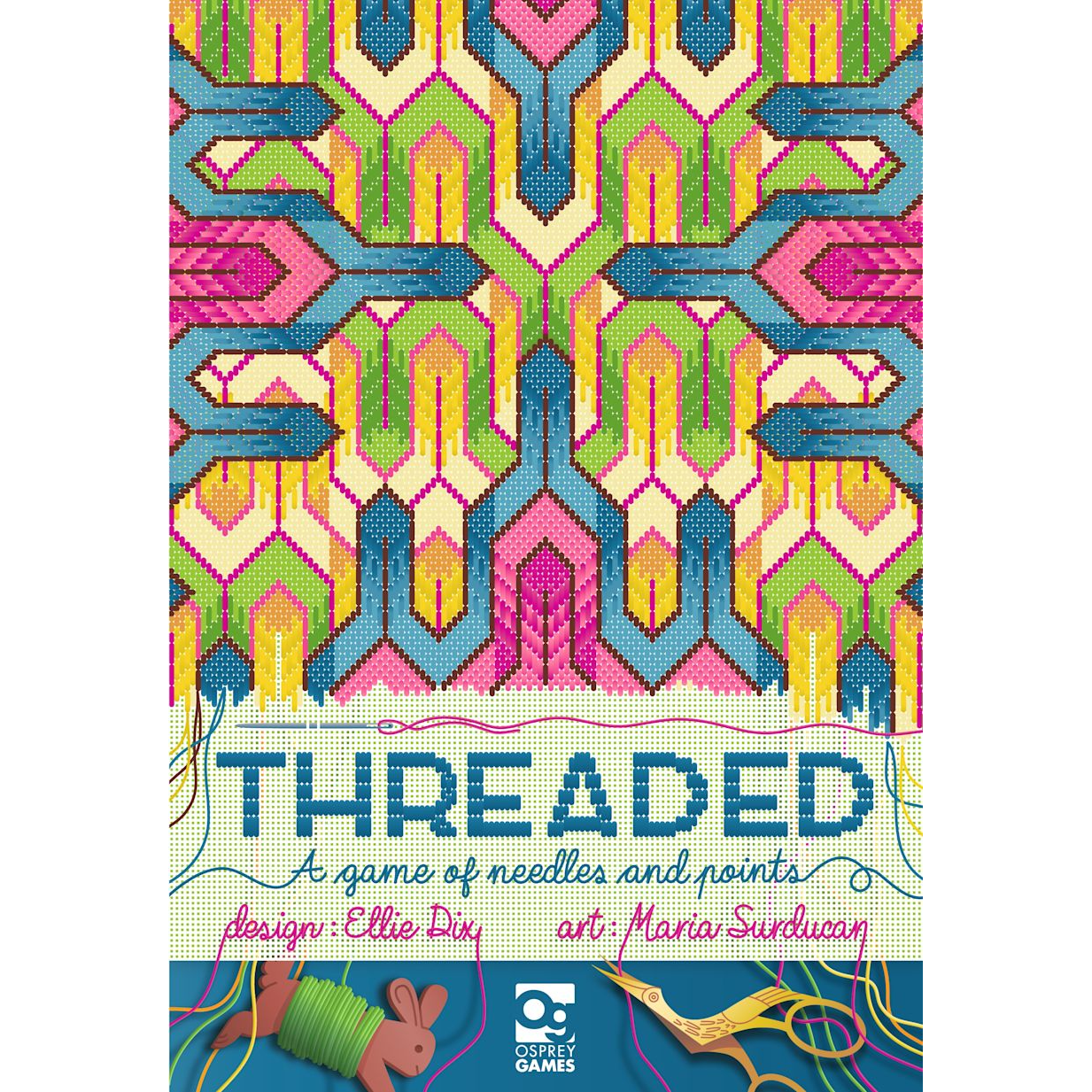 Threaded: A Game of Needles and Points