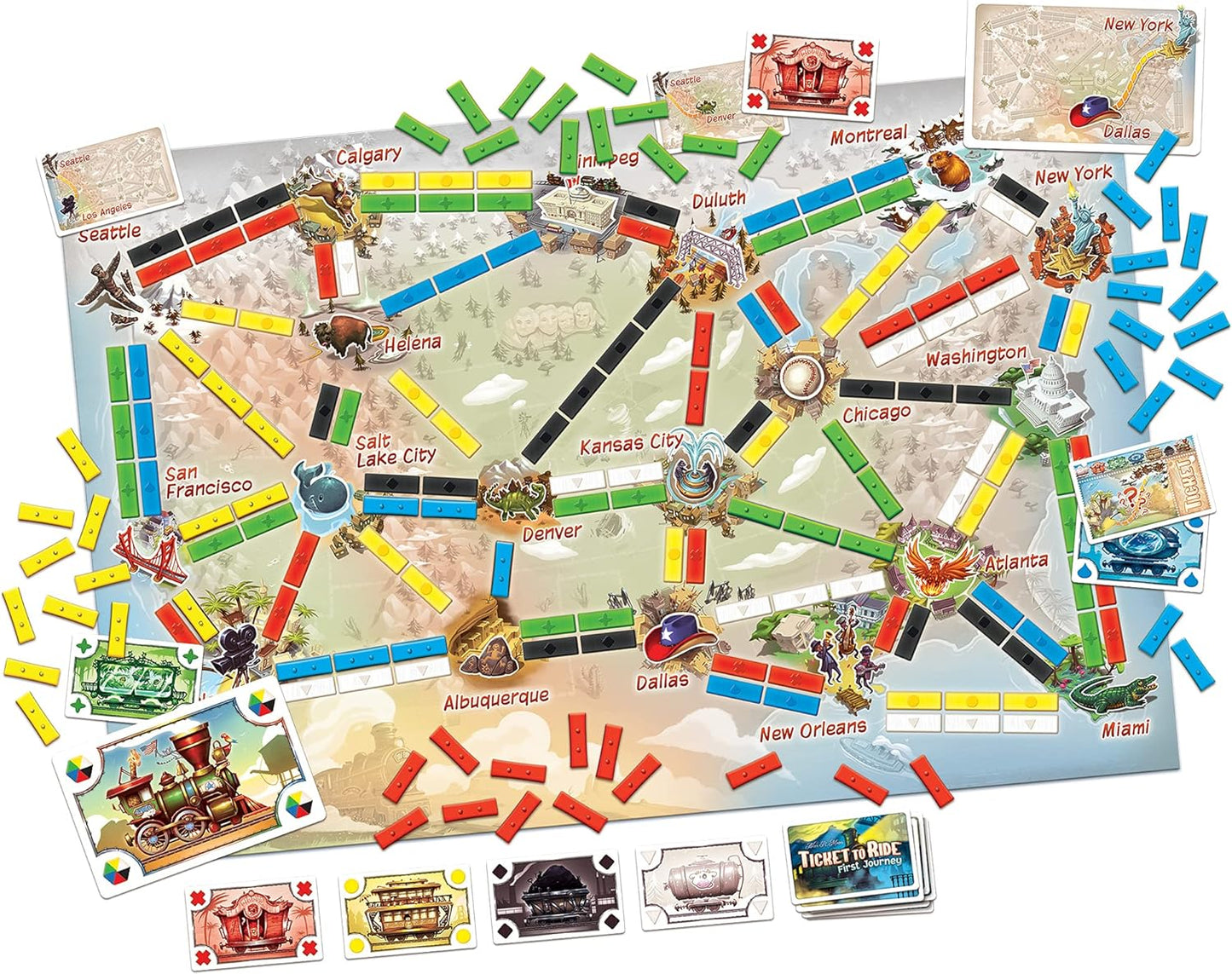 Ticket To Ride - First Journey