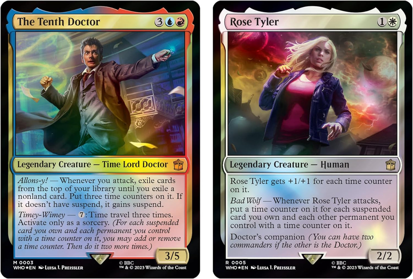 Doctor Who Commander Deck - Timey Wimey