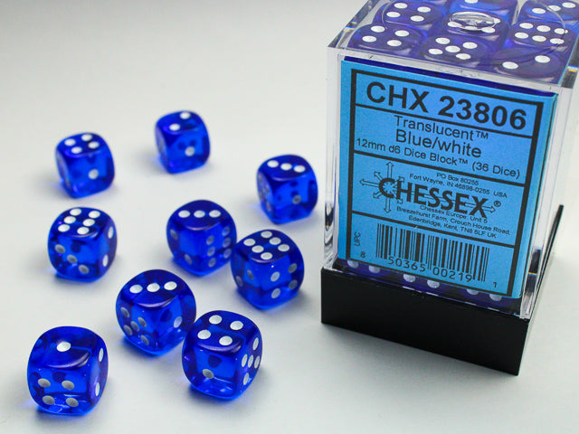 Chessex - 12mm d6 36-Die Set