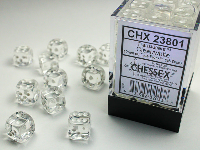 Chessex - 12mm d6 36-Die Set