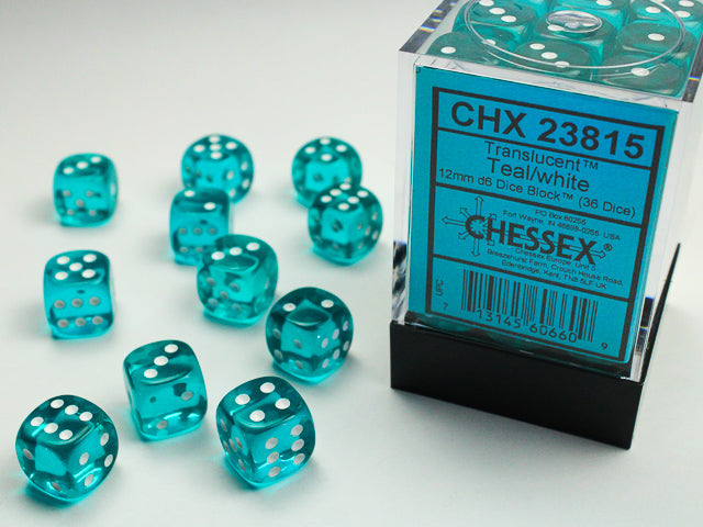 Chessex - 12mm d6 36-Die Set