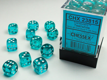 Chessex - 12mm d6 36-Die Set