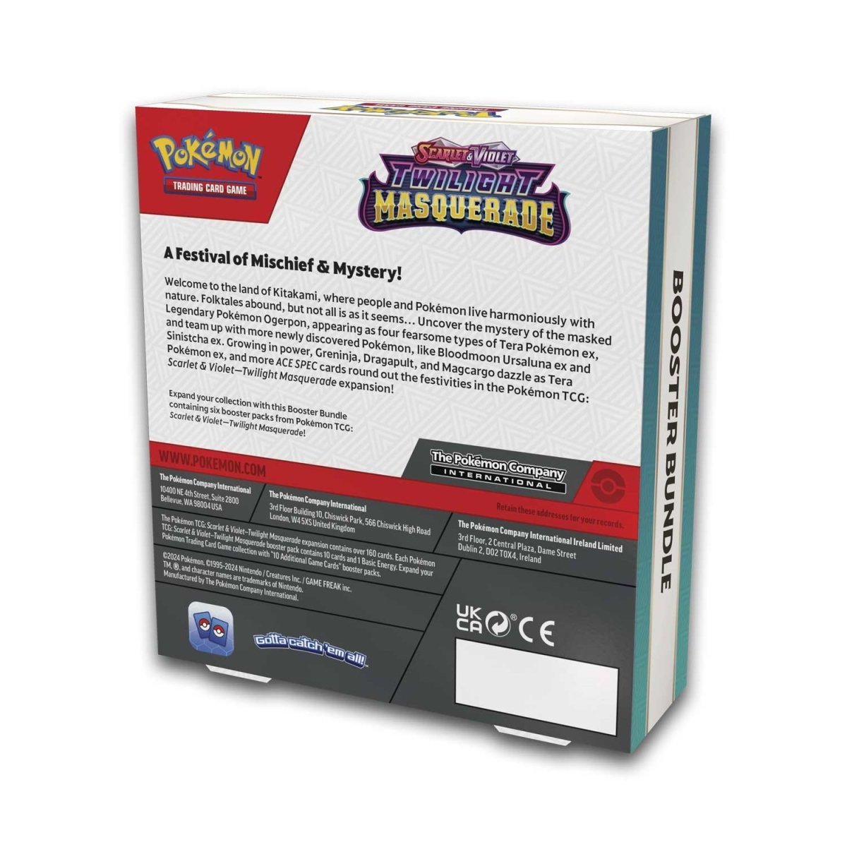 Pokémon - Scarlet & Violet - Twilight Masquerade - Booster Bundle