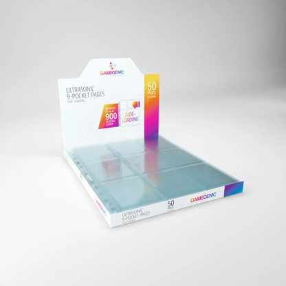 Ultrasonic - 9 Pocket Pages - Side Loading - Gamegenic