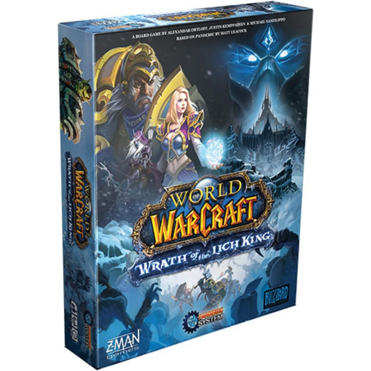 World of Warcraft Wrath of The Lich King - Strategy Game - Cooperative Board Game